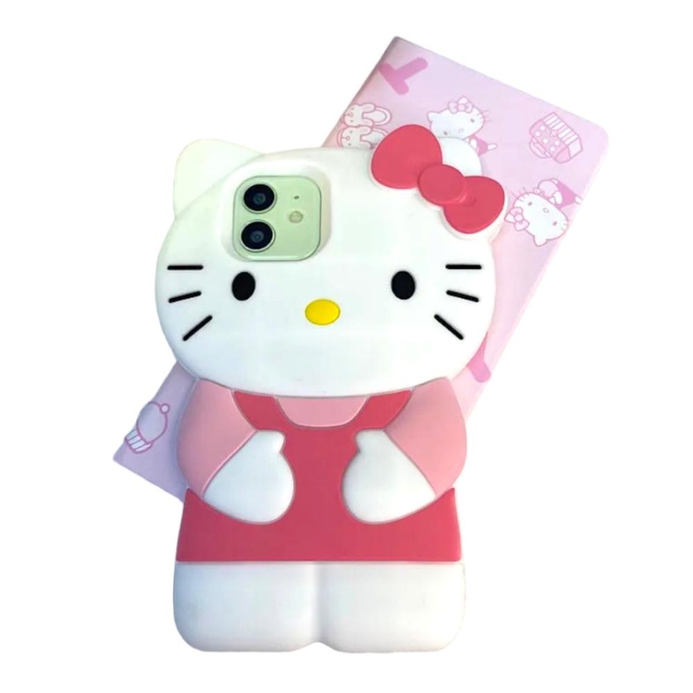 Hello Kitty, 3D Stereoscopic Durable Protective iPhone Case Cover - Picture 5 of 5